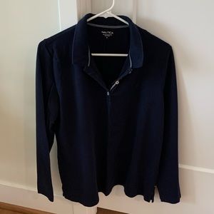 Nautica Long Sleeve Polo Shirt